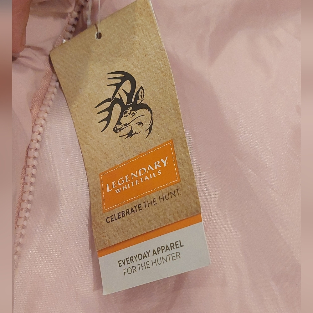 Legendary Whitetails Light Pink Vest with Yellow Toggles - Picture 9 of 9
